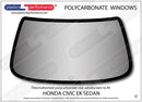 ポリカーボネート ウインドウキット｜ホンダ Civic EK - 4dr Sedan