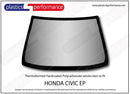 ポリカーボネート フロントウインドスクリーン｜ホンダ Civic EP - 3dr Hatchback