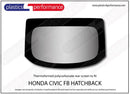 ポリカーボネート ウインドウキット｜ホンダ Civic FB - 5dr Hatchback
