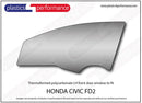 ポリカーボネート 左フロントドアウインドウ｜ホンダ Civic Type R FD2 - Sedan