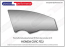 ポリカーボネート ウインドウキット｜ホンダ Civic Type R FD2 - Sedan