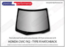 ポリカーボネート フロントウインドスクリーン｜Honda Civic Type R FK2 - 5dr Hatchback