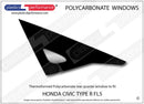 ポリカーボネート ウインドウキット｜ホンダ Civic Type R FL5