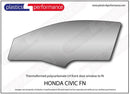 ポリカーボネート 左フロントドアウインドウ｜ホンダ Civic FN - 3dr Hatchback