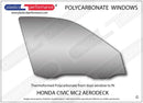 ポリカーボネート ウインドウキット｜ホンダ Civic MC2 Aerodeck