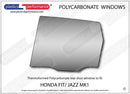 ポリカーボネート ウインドウキット｜ホンダ Fit/ Jazz MK1 GD/ GE