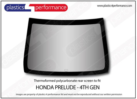 ポリカーボネート ウインドウキット｜ホンダ Prelude - 4th Generation