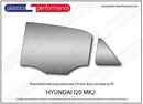 i20 MK2 GB - 5dr Hatchback ポリカーボネート ウインドウキット｜Hyundai i20 MK2 GB - 5dr Hatchback 写真3