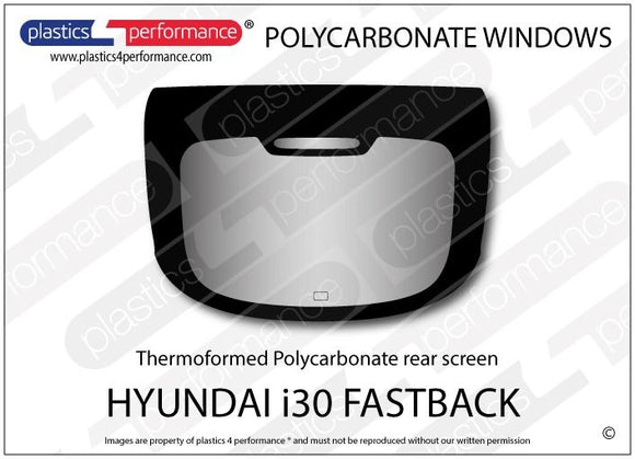 i30 MK3 PD (N Performance) - 5dr Fastback ポリカーボネート ウインドウキット｜Hyundai i30 MK3 PD (N Performance) - 5dr Fastback 写真4