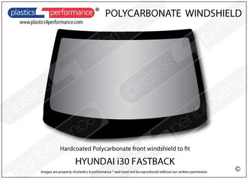 i30 MK3 PD (N Performance) - 5dr Fastback ポリカーボネート フロントウインドスクリーン｜Hyundai i30 MK3 PD (N Performance) - 5dr Fastback 写真1