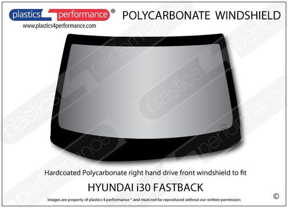 i30 MK3 PD (N Performance) - 5dr Fastback ポリカーボネート フロントウインドスクリーン｜Hyundai i30 MK3 PD (N Performance) - 5dr Fastback 写真3