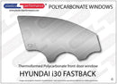 i30 MK3 PD (N Performance) - 5dr Fastback ポリカーボネート ウインドウキット｜Hyundai i30 MK3 PD (N Performance) - 5dr Fastback 写真6