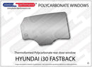 i30 MK3 PD (N Performance) - 5dr Fastback ポリカーボネート ウインドウキット｜Hyundai i30 MK3 PD (N Performance) - 5dr Fastback 写真5