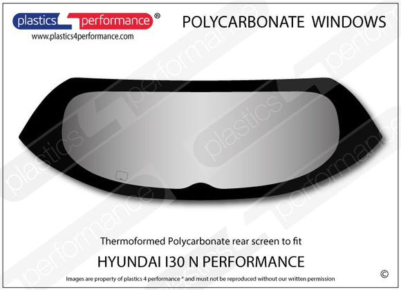 i30 MK3 PD (N Performance) - 5dr Hatchback ポリカーボネート ウインドウキット｜Hyundai i30 MK3 PD (N Performance) - 5dr Hatchback 写真5