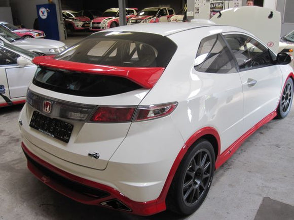 ポリカーボネート リアウインドウ｜ホンダ Civic FN - 3dr Hatchback