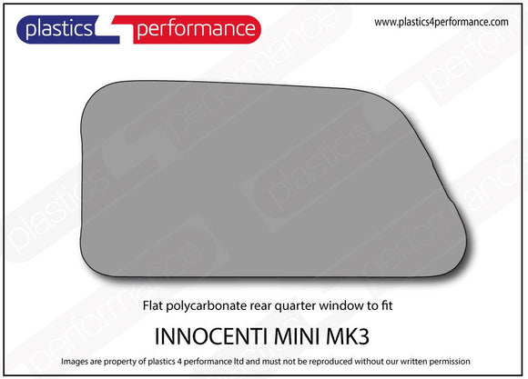 ポリカーボネート ウインドウキット｜Innocenti Mini Cooper MK3 onwards