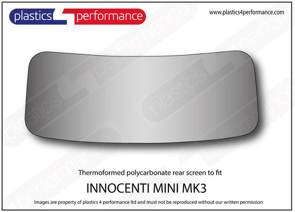 ポリカーボネート ウインドウキット｜Innocenti Mini Cooper MK3 onwards