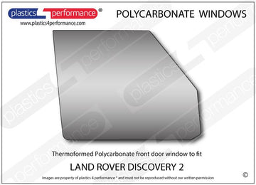 ポリカーボネート 右フロントドアウインドウ｜Land Rover Discovery Series 2