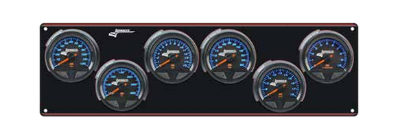 Longacre 52-44591 SMi Elite Waterproof Gauge Panel