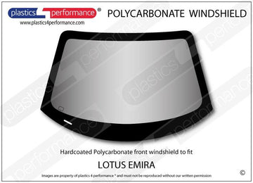 ポリカーボネート フロントウインドスクリーン｜Lotus Emira
