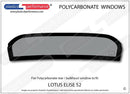 ポリカーボネート ウインドウキット｜Lotus Elise S2