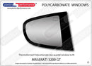 ポリカーボネート ウインドウキット｜Maserati 3200 -4200 GT
