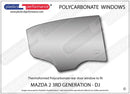 ポリカーボネート ウインドウキット｜マツダ Mazda2 3rd Generation DJ