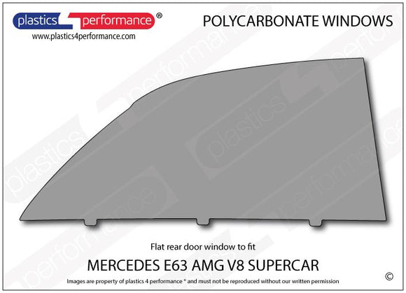 ポリカーボネート ウインドウキット｜Mercedes-Benz Mercedes Erebus AMG E63 V8 Supercar