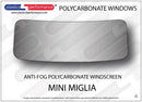 ポリカーボネート フロントウインドスクリーン｜Mini Miglia/ Mini 7 2