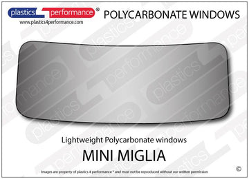 ポリカーボネート リアウインドウ｜Mini Miglia/ Mini 7 1