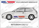 ポリカーボネート ウインドウキット｜三菱 Colt CJ - 3dr Hatchback