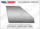 ポリカーボネート ウインドウキット｜三菱 Lancer 2000 Turbo