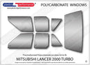 ポリカーボネート ウインドウキット｜三菱 Lancer 2000 Turbo