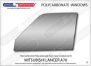 ポリカーボネート ウインドウキット｜三菱 Lancer A70