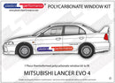 ポリカーボネート ウインドウキット｜三菱 Lancer Evo 4