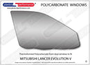 ポリカーボネート ウインドウキット｜三菱 Lancer Evo 5
