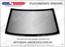 ポリカーボネート ウインドウキット｜三菱 Lancer Evo 7