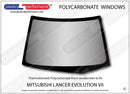 ポリカーボネート フロントウインドスクリーン｜三菱 Lancer Evo 7