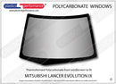 ポリカーボネート フロントウインドスクリーン｜Mitsubishi Lancer Evo 9