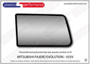 ポリカーボネート ウインドウキット｜三菱 Pajero Evolution V55V