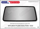 ポリカーボネート ウインドウキット｜三菱 Pajero Evolution V55V