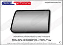 ポリカーボネート ウインドウキット｜三菱 Pajero Evolution V55V