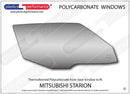 ポリカーボネート ウインドウキット｜三菱 Starion