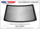 ポリカーボネート ウインドウキット｜Opel Astra F - 3dr Hatchback
