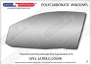 ポリカーボネート ウインドウキット｜Opel Astra G - Coupe