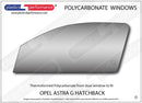 ポリカーボネート ウインドウキット｜Opel Astra G - 3dr Hatchback