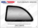 ポリカーボネート ウインドウキット｜Opel Corsa B - 3dr Hatchback