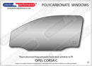 ポリカーボネート ウインドウキット｜Opel Corsa C - 3dr Hatchback