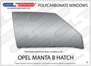 ポリカーボネート ウインドウキット｜Opel Manta B - Hatchback