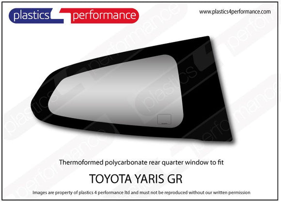 ポリカーボネート ウインドウキット（5ピース）｜トヨタ GR Yaris 画像5